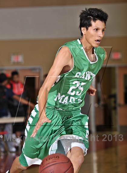 Thumbnail 2 in St. Mary's vs. Palm Desert (MaxPreps Holiday Classic) photogallery.