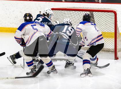 Thumbnail 3 in Hamilton-Wenham Regional @ Newton South (MIAA Division 3 North 1st Round) photogallery.