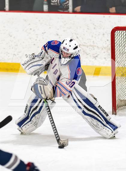Thumbnail 2 in Hamilton-Wenham Regional @ Newton South (MIAA Division 3 North 1st Round) photogallery.