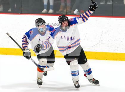 Thumbnail 3 in Hamilton-Wenham Regional @ Newton South (MIAA Division 3 North 1st Round) photogallery.