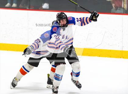 Thumbnail 3 in Hamilton-Wenham Regional @ Newton South (MIAA Division 3 North 1st Round) photogallery.