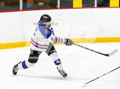 Thumbnail 2 in Hamilton-Wenham Regional @ Newton South (MIAA Division 3 North 1st Round) photogallery.