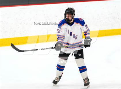 Thumbnail 1 in Hamilton-Wenham Regional @ Newton South (MIAA Division 3 North 1st Round) photogallery.