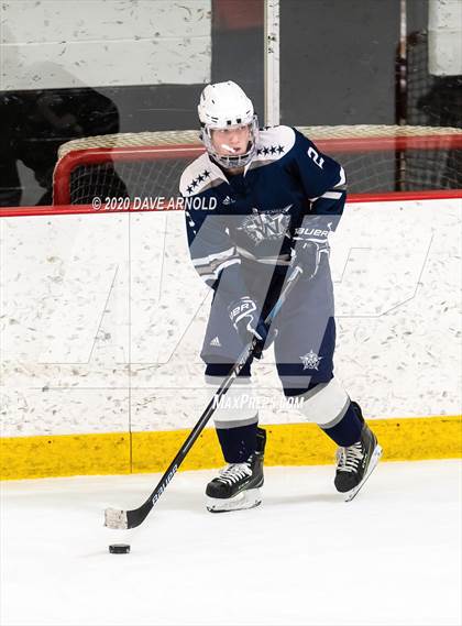 Thumbnail 3 in Hamilton-Wenham Regional @ Newton South (MIAA Division 3 North 1st Round) photogallery.