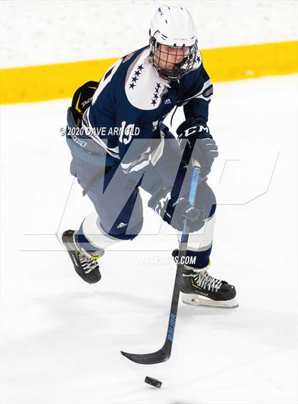 Thumbnail 1 in Hamilton-Wenham Regional @ Newton South (MIAA Division 3 North 1st Round) photogallery.