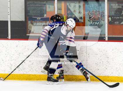 Thumbnail 3 in Hamilton-Wenham Regional @ Newton South (MIAA Division 3 North 1st Round) photogallery.