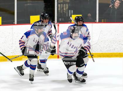 Thumbnail 2 in Hamilton-Wenham Regional @ Newton South (MIAA Division 3 North 1st Round) photogallery.