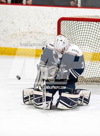 Thumbnail 3 in Hamilton-Wenham Regional @ Newton South (MIAA Division 3 North 1st Round) photogallery.