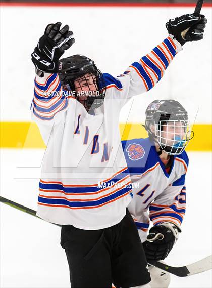 Thumbnail 3 in Hamilton-Wenham Regional @ Newton South (MIAA Division 3 North 1st Round) photogallery.