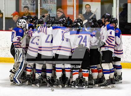 Thumbnail 1 in Hamilton-Wenham Regional @ Newton South (MIAA Division 3 North 1st Round) photogallery.