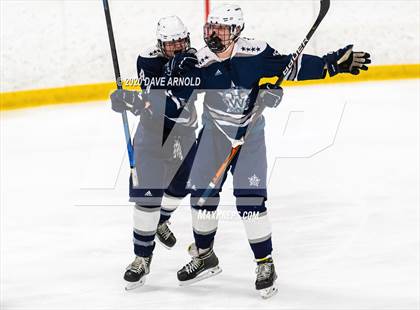 Thumbnail 3 in Hamilton-Wenham Regional @ Newton South (MIAA Division 3 North 1st Round) photogallery.