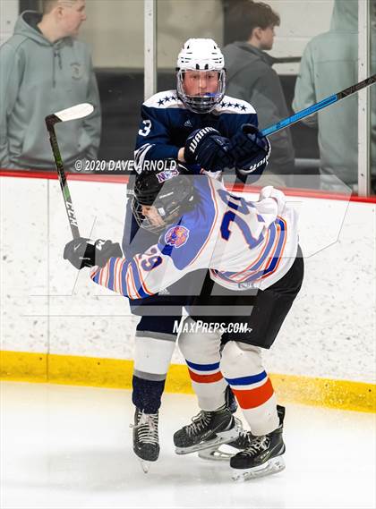 Thumbnail 2 in Hamilton-Wenham Regional @ Newton South (MIAA Division 3 North 1st Round) photogallery.