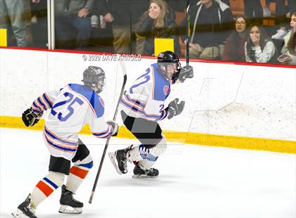 Thumbnail 3 in Hamilton-Wenham Regional @ Newton South (MIAA Division 3 North 1st Round) photogallery.