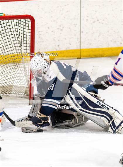 Thumbnail 3 in Hamilton-Wenham Regional @ Newton South (MIAA Division 3 North 1st Round) photogallery.