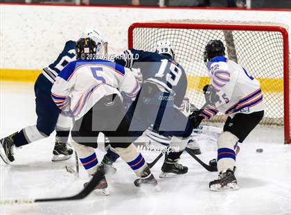 Thumbnail 2 in Hamilton-Wenham Regional @ Newton South (MIAA Division 3 North 1st Round) photogallery.