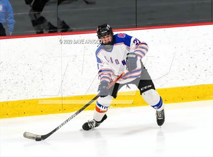 Thumbnail 3 in Hamilton-Wenham Regional @ Newton South (MIAA Division 3 North 1st Round) photogallery.