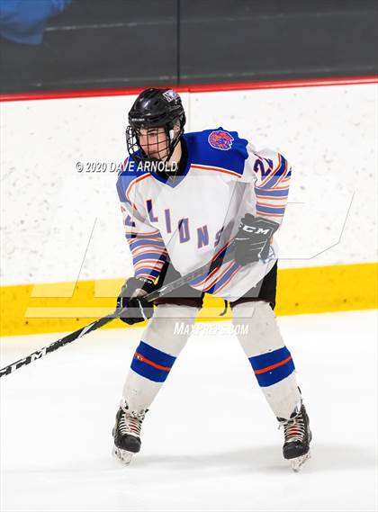 Thumbnail 3 in Hamilton-Wenham Regional @ Newton South (MIAA Division 3 North 1st Round) photogallery.
