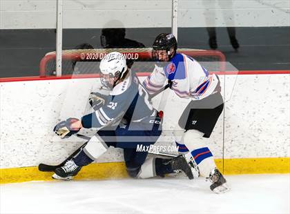 Thumbnail 2 in Hamilton-Wenham Regional @ Newton South (MIAA Division 3 North 1st Round) photogallery.