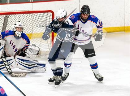 Thumbnail 1 in Hamilton-Wenham Regional @ Newton South (MIAA Division 3 North 1st Round) photogallery.