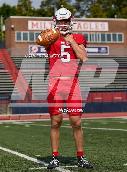 Thumbnail 3 in Milton Football (Preseason Top 25 Photo Shoot) photogallery.