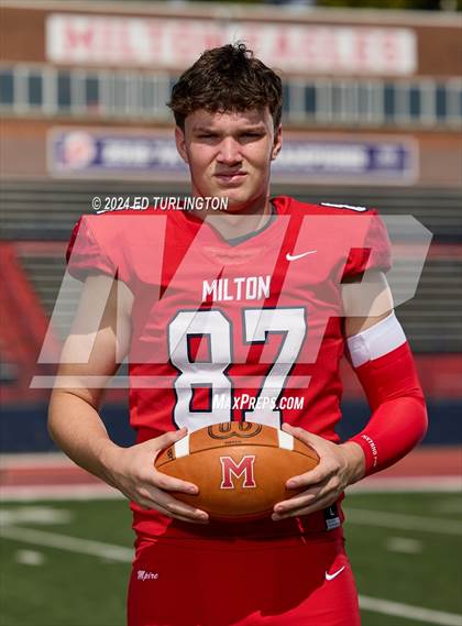 Thumbnail 1 in Milton Football (Preseason Top 25 Photo Shoot) photogallery.