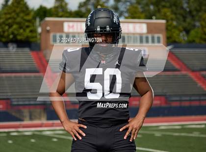 Thumbnail 1 in Milton Football (Preseason Top 25 Photo Shoot) photogallery.