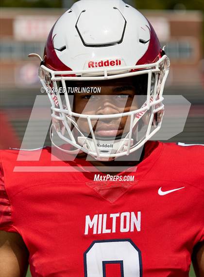 Thumbnail 1 in Milton Football (Preseason Top 25 Photo Shoot) photogallery.