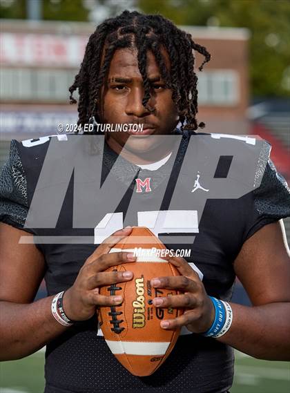Thumbnail 1 in Milton Football (Preseason Top 25 Photo Shoot) photogallery.