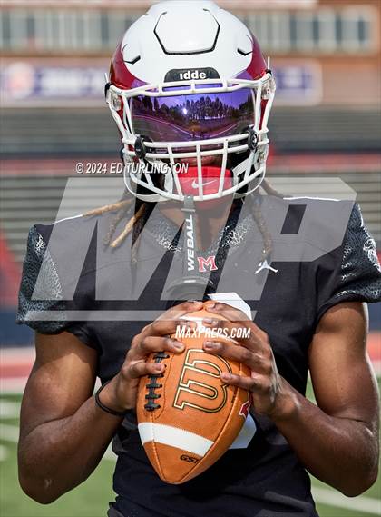 Thumbnail 1 in Milton Football (Preseason Top 25 Photo Shoot) photogallery.