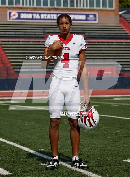 Thumbnail 2 in Milton Football (Preseason Top 25 Photo Shoot) photogallery.