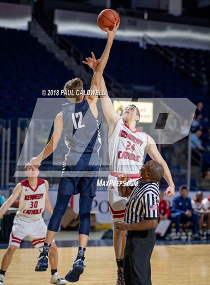 Thumbnail 1 in Kennedy Catholic vs. Olympia photogallery.