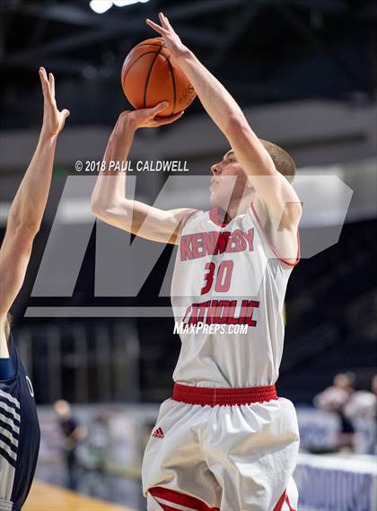 Thumbnail 2 in Kennedy Catholic vs. Olympia photogallery.