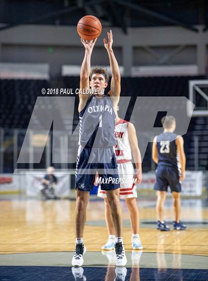 Thumbnail 1 in Kennedy Catholic vs. Olympia photogallery.