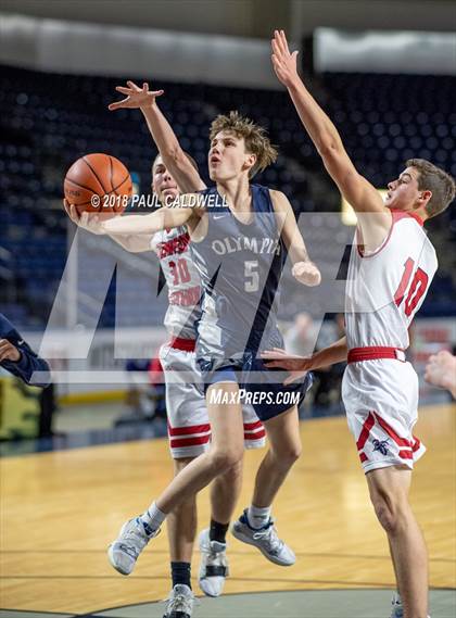 Thumbnail 2 in Kennedy Catholic vs. Olympia photogallery.