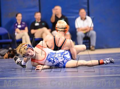 Thumbnail 3 in NCHSAA 4A Wrestling Championships photogallery.