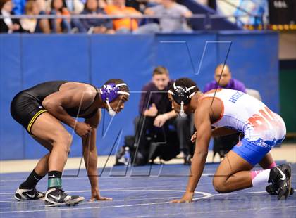 Thumbnail 2 in NCHSAA 4A Wrestling Championships photogallery.
