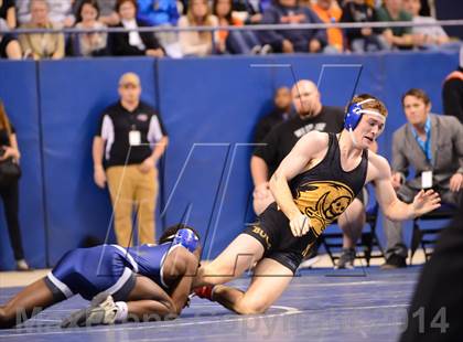 Thumbnail 2 in NCHSAA 4A Wrestling Championships photogallery.