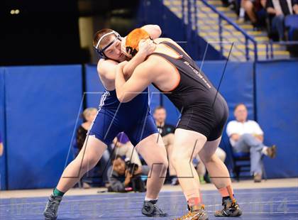 Thumbnail 3 in NCHSAA 4A Wrestling Championships photogallery.
