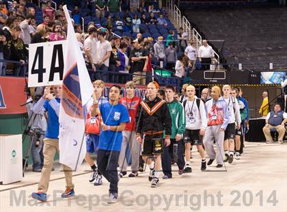 Thumbnail 2 in NCHSAA 4A Wrestling Championships photogallery.