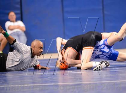 Thumbnail 1 in NCHSAA 4A Wrestling Championships photogallery.