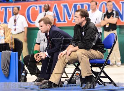 Thumbnail 1 in NCHSAA 4A Wrestling Championships photogallery.