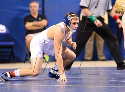 Thumbnail 3 in NCHSAA 4A Wrestling Championships photogallery.