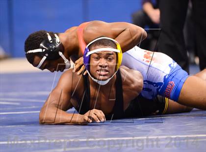 Thumbnail 2 in NCHSAA 4A Wrestling Championships photogallery.