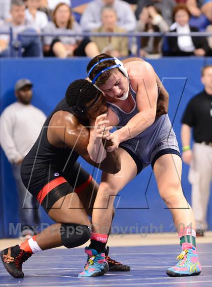 Thumbnail 1 in NCHSAA 4A Wrestling Championships photogallery.
