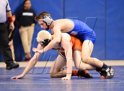 Thumbnail 2 in NCHSAA 4A Wrestling Championships photogallery.