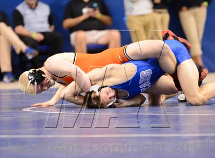 Thumbnail 3 in NCHSAA 4A Wrestling Championships photogallery.