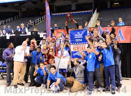 Thumbnail 2 in NCHSAA 4A Wrestling Championships photogallery.