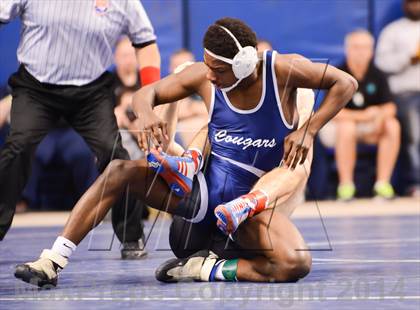 Thumbnail 1 in NCHSAA 4A Wrestling Championships photogallery.