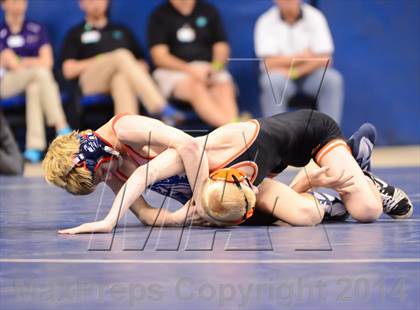 Thumbnail 1 in NCHSAA 4A Wrestling Championships photogallery.