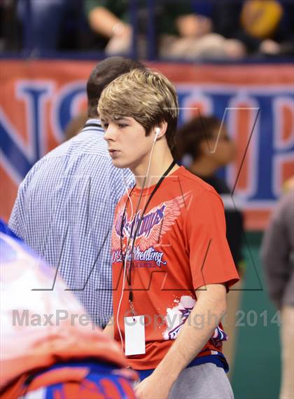 Thumbnail 3 in NCHSAA 4A Wrestling Championships photogallery.